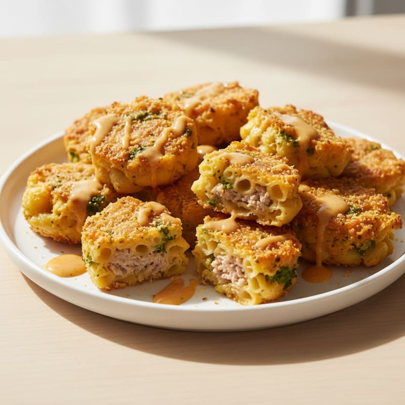 Crispy Golden Mac and Cheese Bites