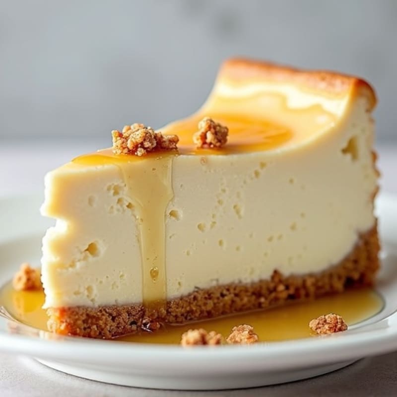 Creamy Greek Yogurt Protein Cheesecake