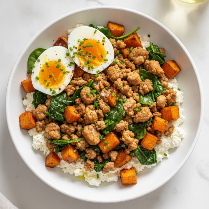 Savory Breakfast Protein Bowl
