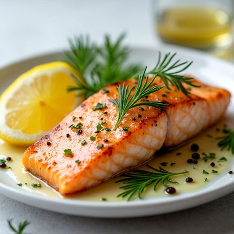 Lemon Herb Grilled Salmon