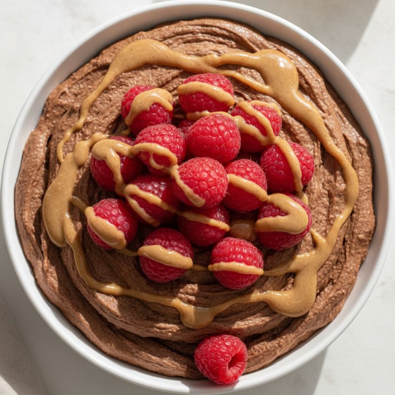 Creamy Greek Yogurt Protein Mousse with Cocoa