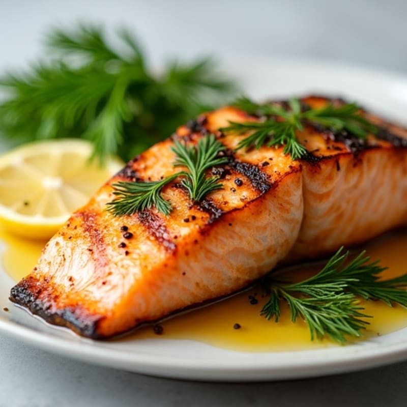 Citrus-Herb Grilled Salmon with Fresh Herbs