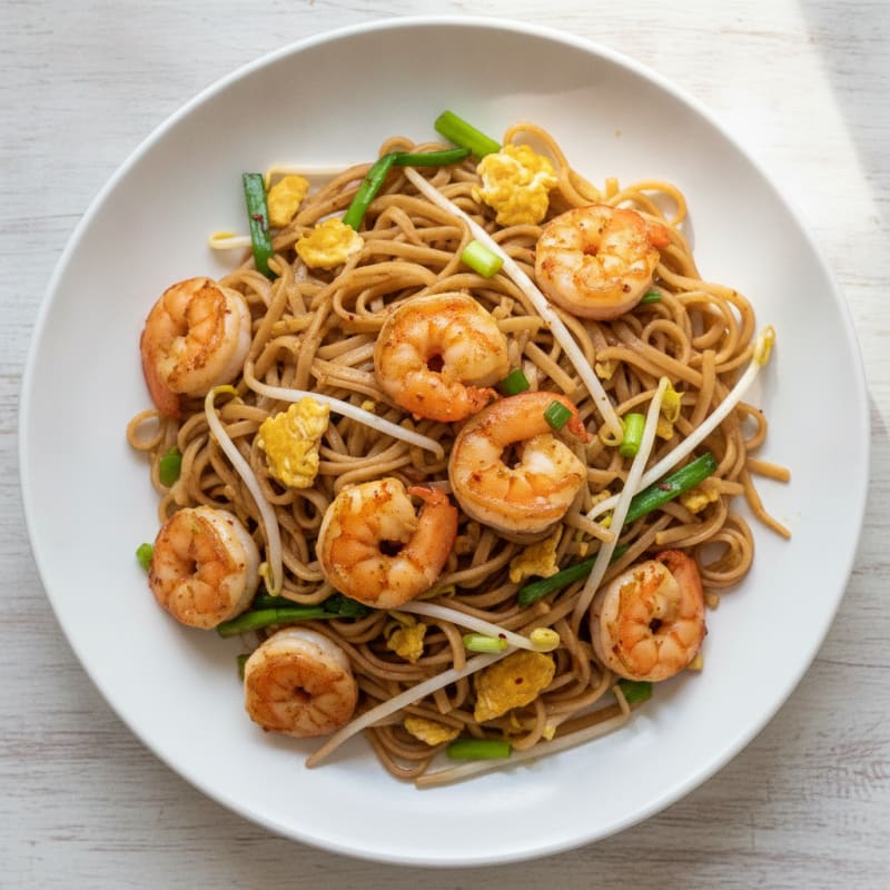 Shrimp Pad Thai Noodles