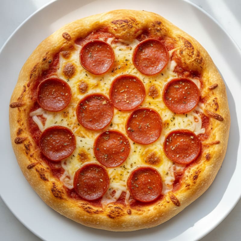 Stuffed Crust Pepperoni Pizza