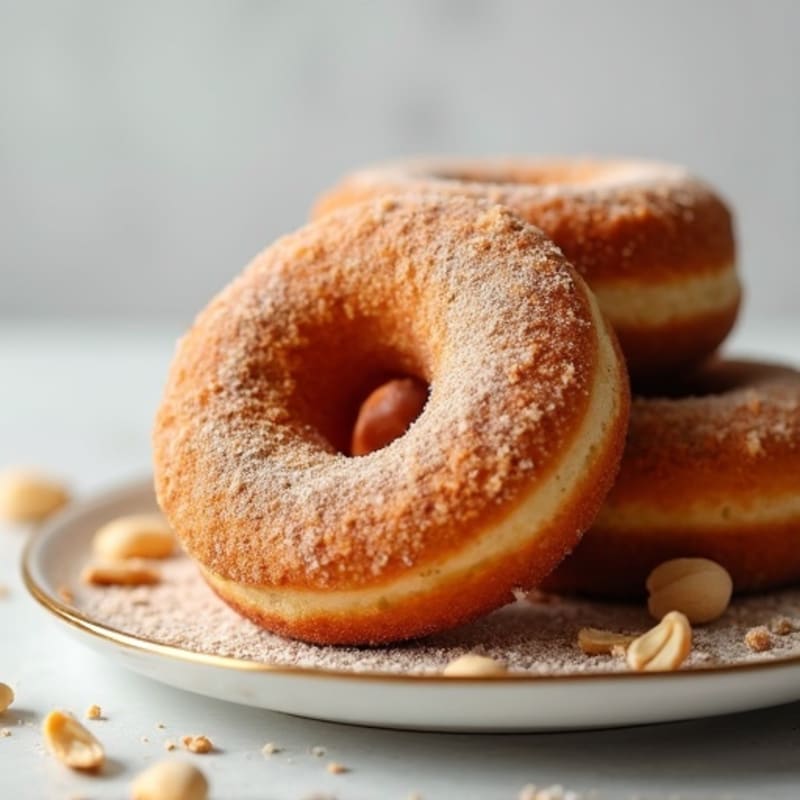 Protein-Packed Baked Almond Flour Donuts