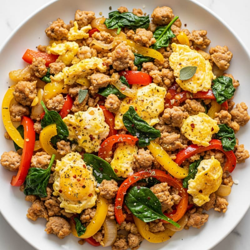 Hearty Sausage and Egg Breakfast Skillet