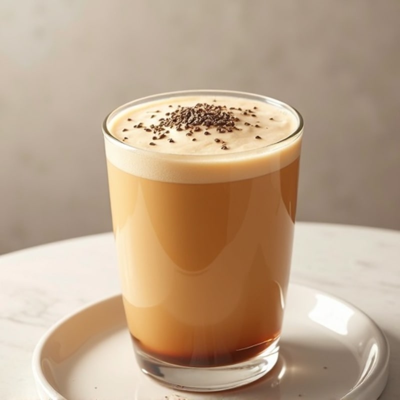 Protein Milk Tea with Silky Tofu Cubes