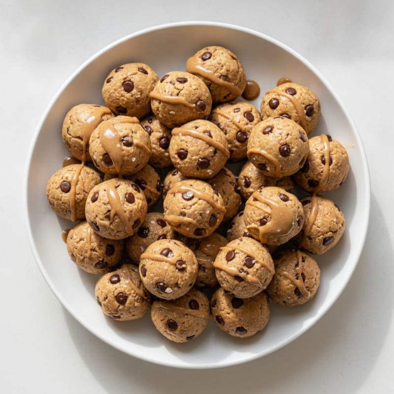 No-Bake Chocolate Chip Cookie Dough Bites
