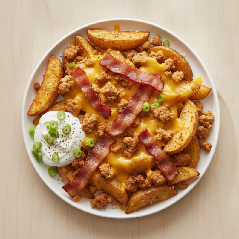 Loaded Bacon Cheddar Fries