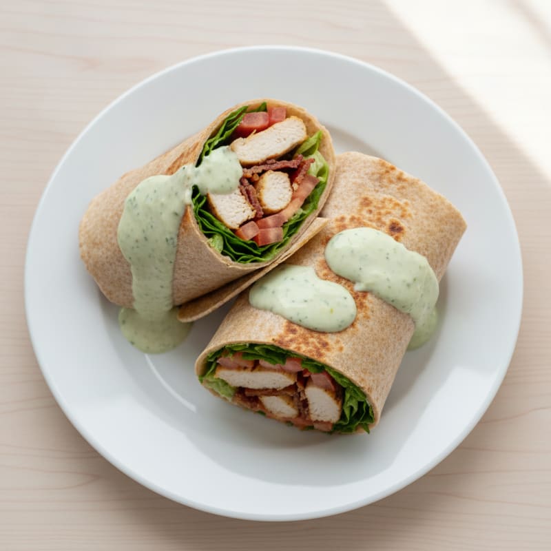 Chicken Bacon Ranch Wraps