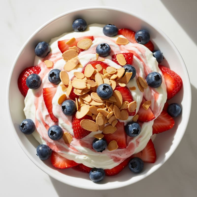 Greek Yogurt Protein Parfait with Berries