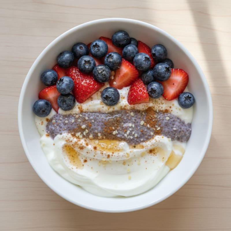 Berry Chia Yogurt Parfait