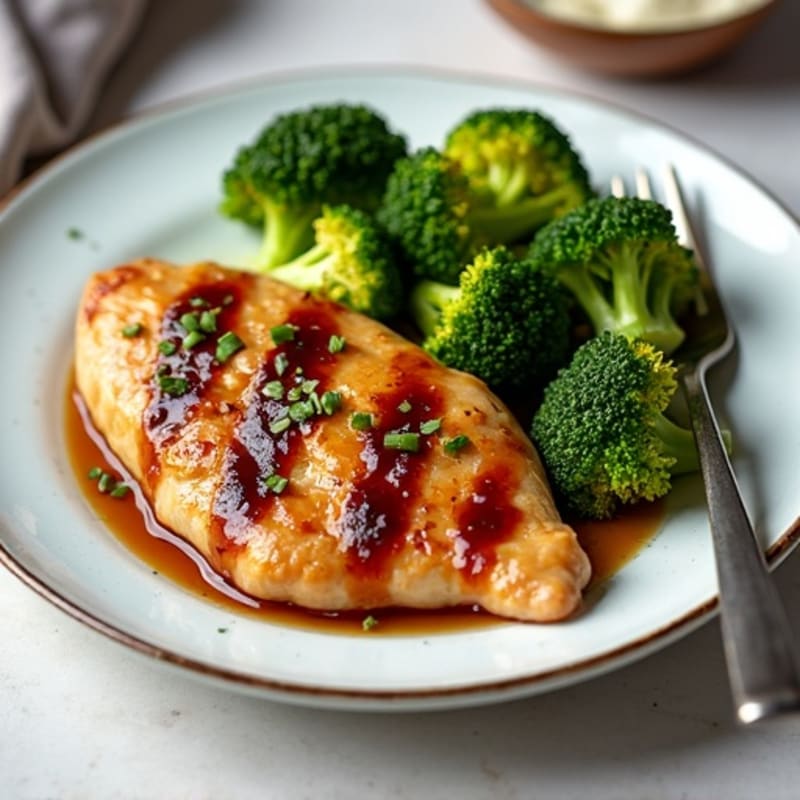 Sheet Pan Teriyaki Chicken and Broccoli
