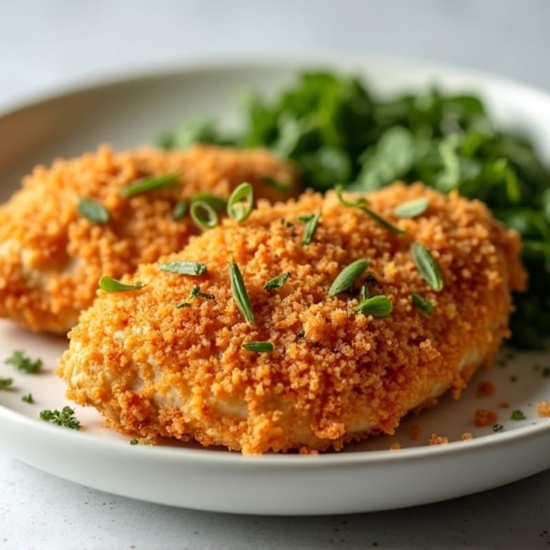 Crispy Baked Buttermilk Chicken with Herbs