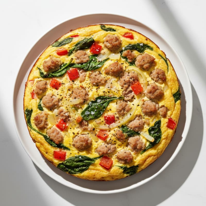 Savory Egg and Turkey Sausage Bake