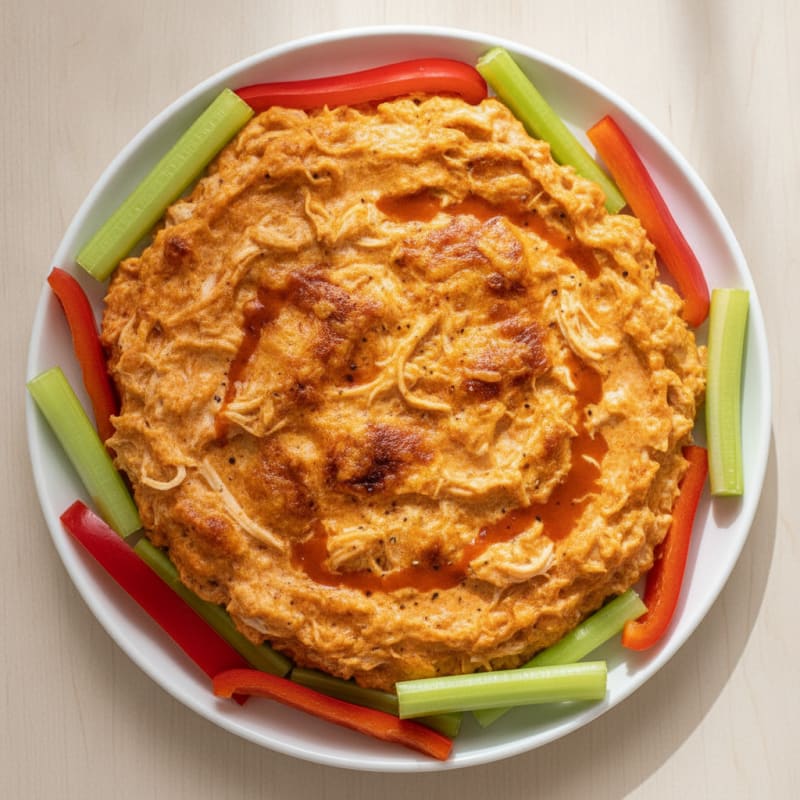 High-Protein Buffalo Chicken Dip