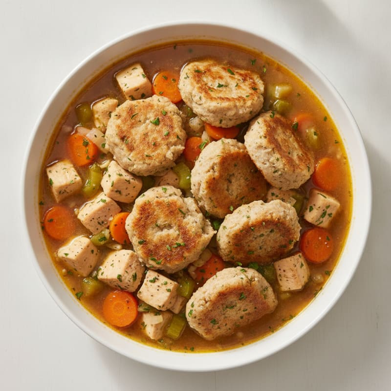 Homestyle Chicken and Herb Dumplings
