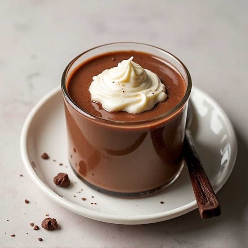 Cottage Cheese Chocolate Protein Pudding