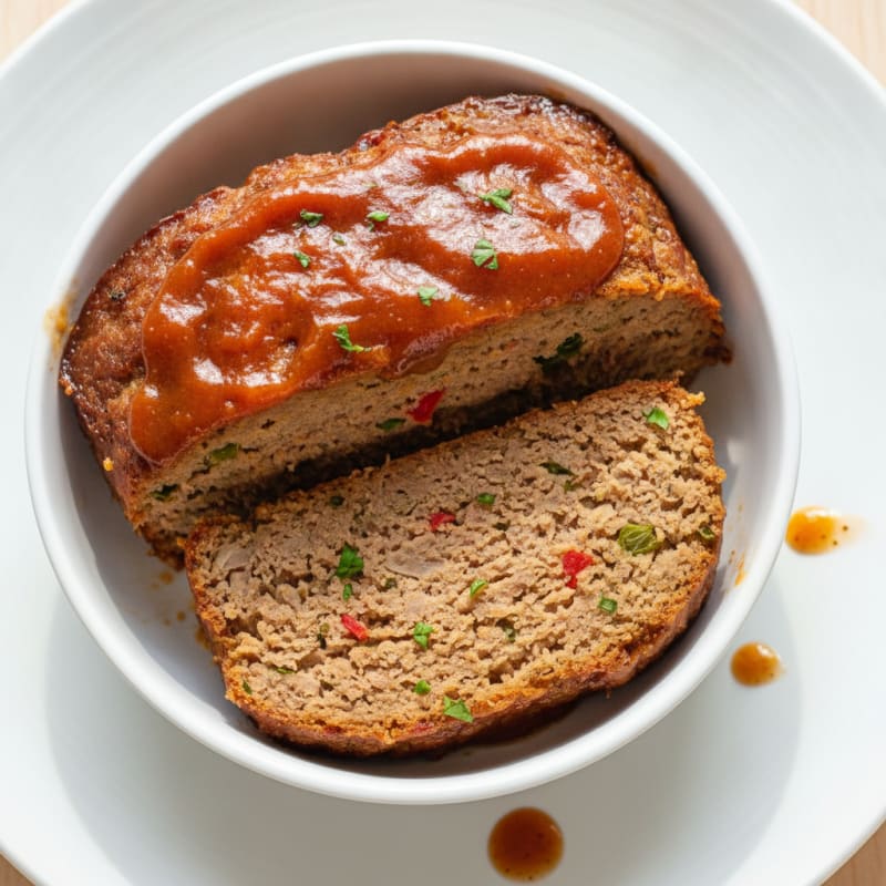 Classic Homestyle Meatloaf with Tomato Glaze