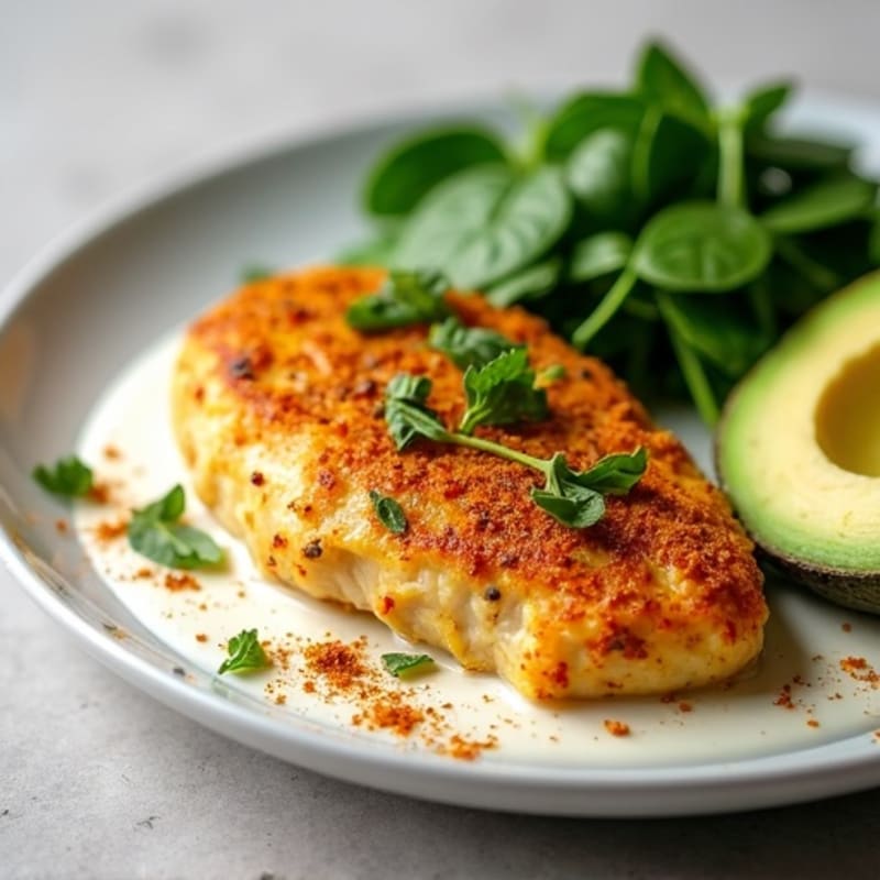 Creamy Coconut Yogurt Chicken with Aromatic Spices