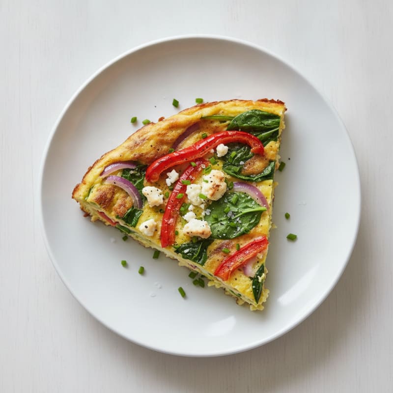 Loaded Vegetable and Feta Frittata