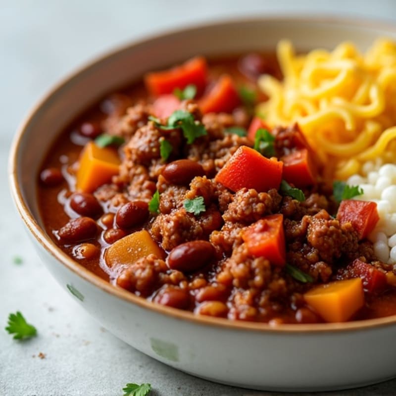 Hearty Slow Cooker Beef Chili
