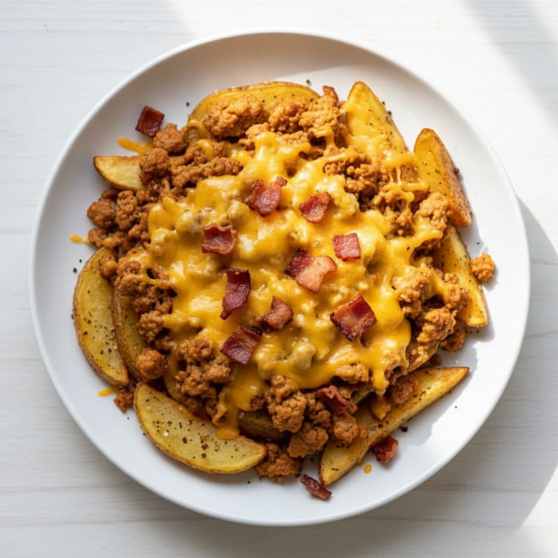 Crispy Bacon Cheddar Fries