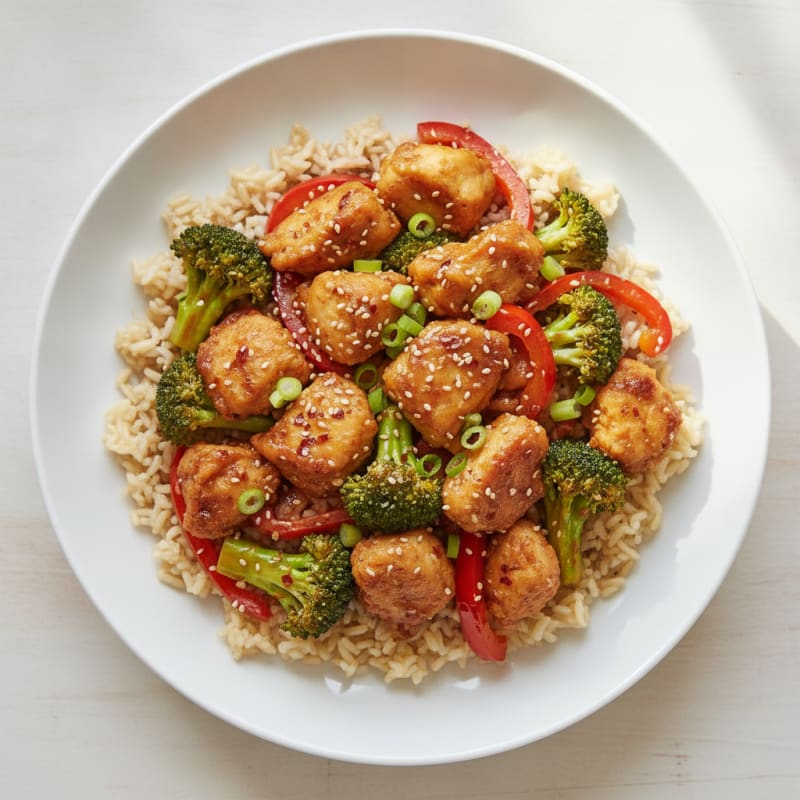 General Tso's Chicken Stir-Fry