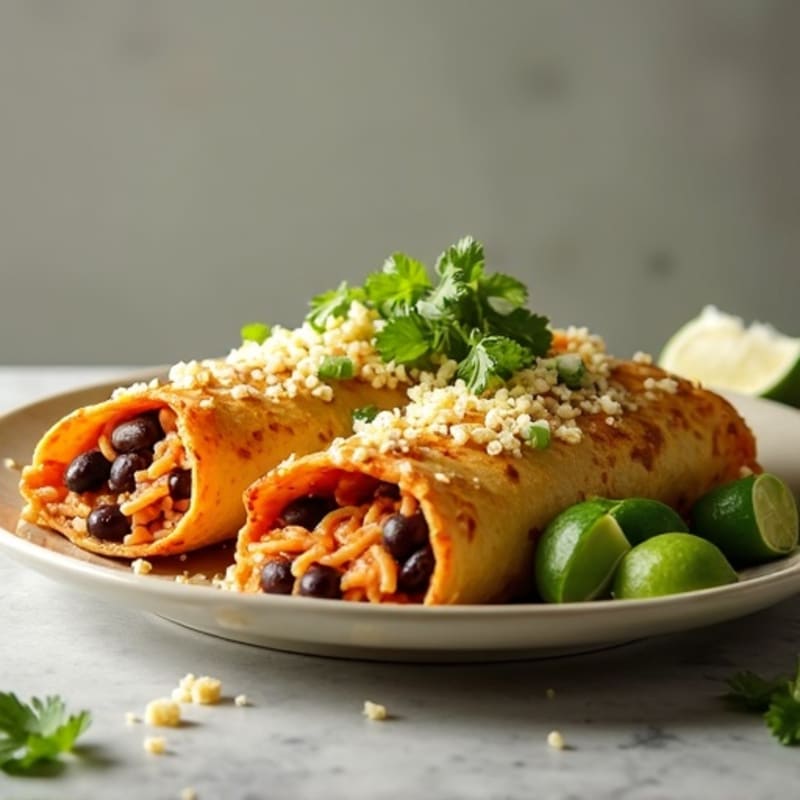 Salsa Verde Shredded Chicken Enchiladas