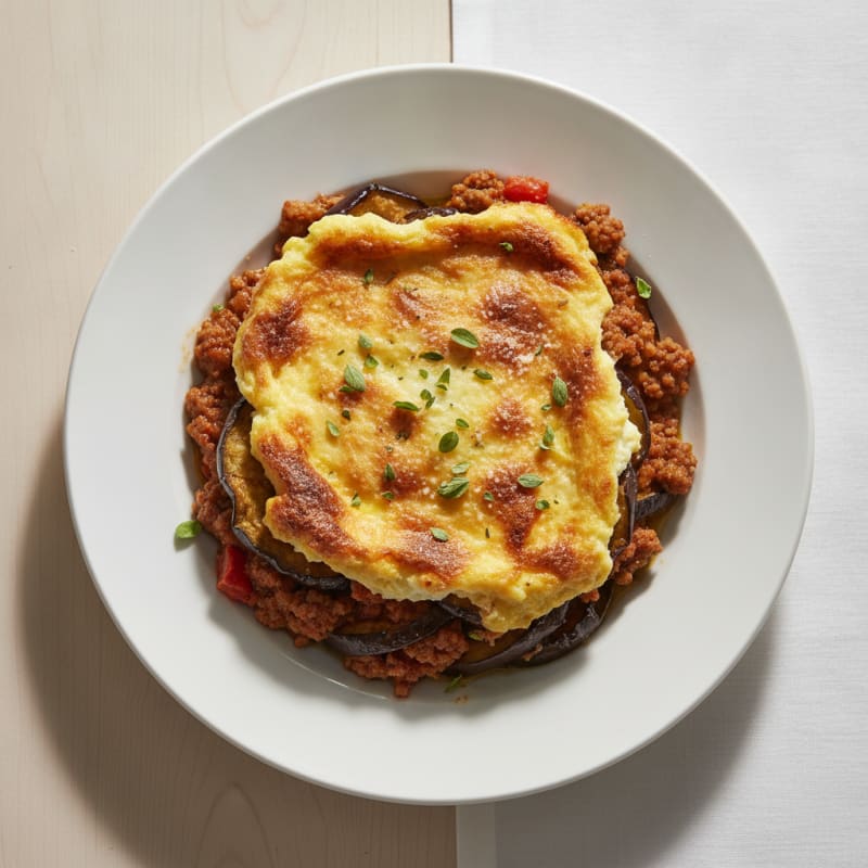Classic Lamb and Eggplant Moussaka