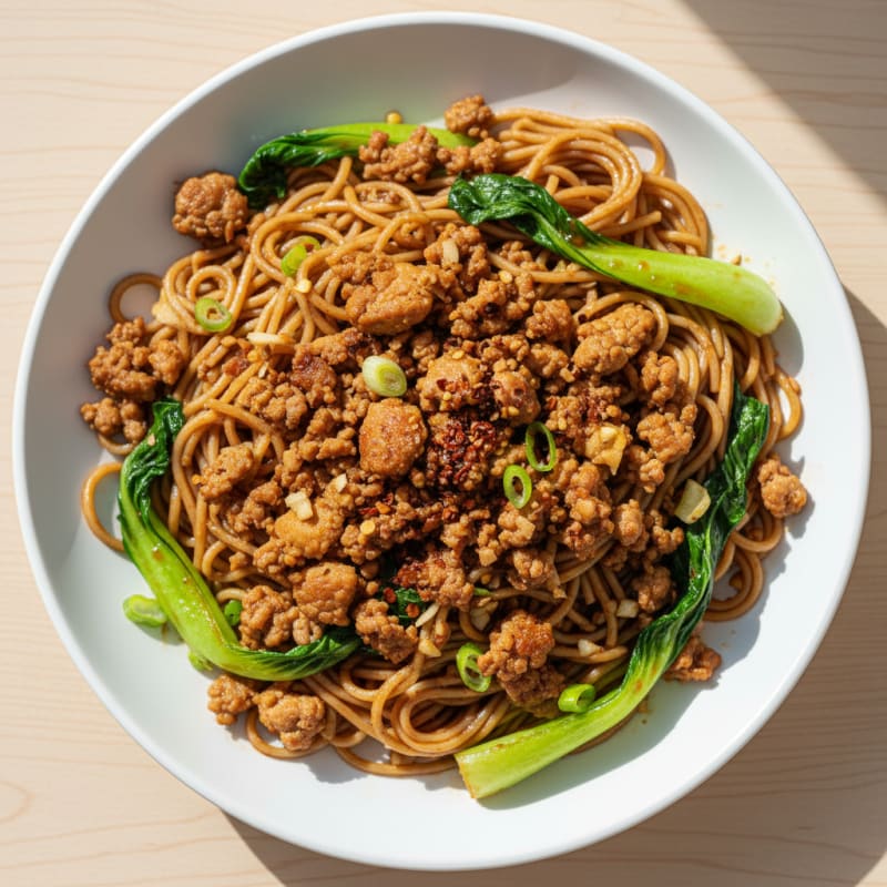 Sichuan Pork Dan Dan Noodles