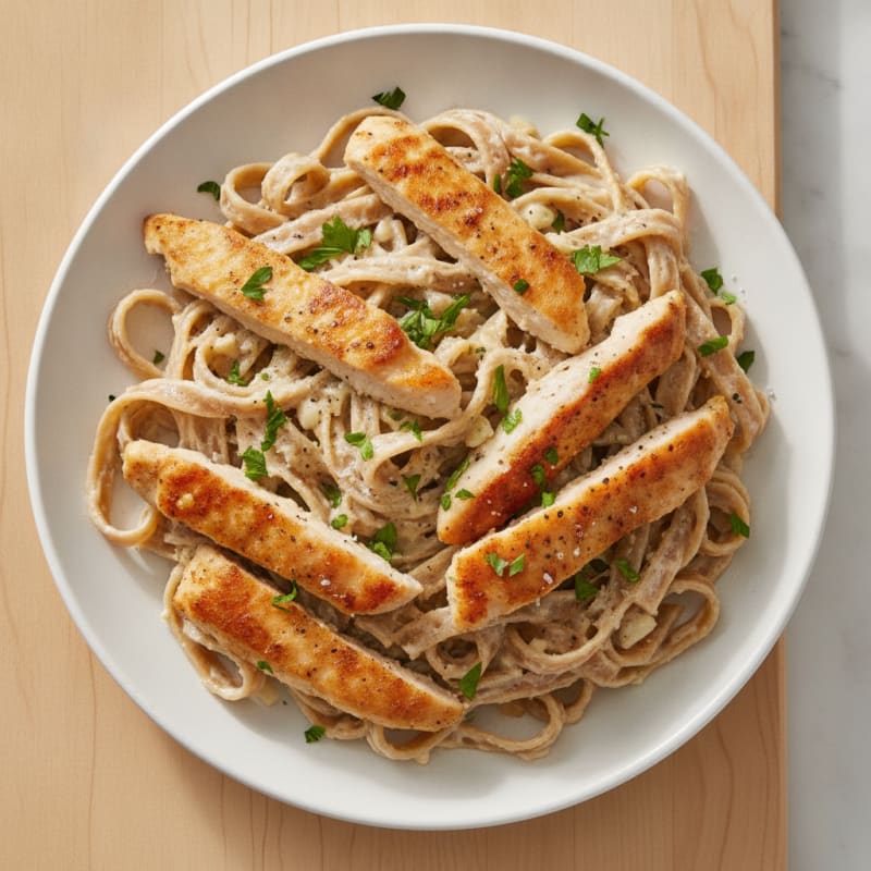 Chicken Alfredo Fettuccine
