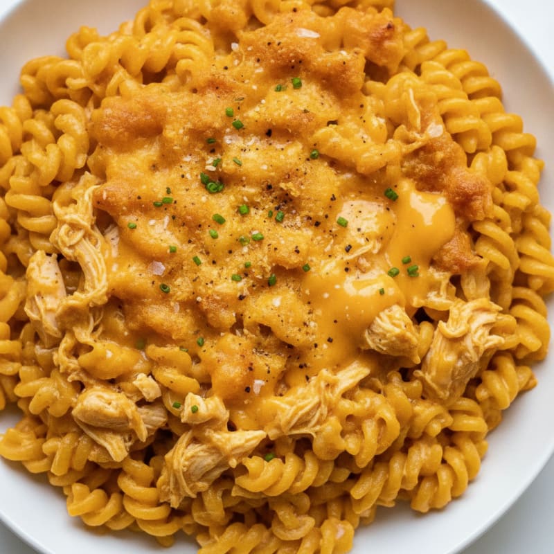 Classic Baked Protein Macaroni and Cheese