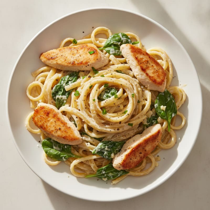 Chicken Alfredo Fettuccine