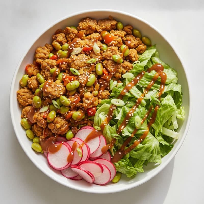 Impossible Ginger Sweet and Sour Deconstructed Bowl