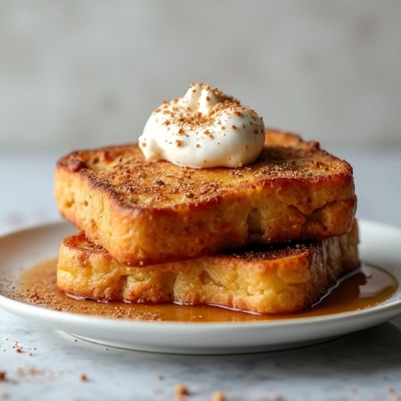 Protein-Packed Vanilla Almond French Toast