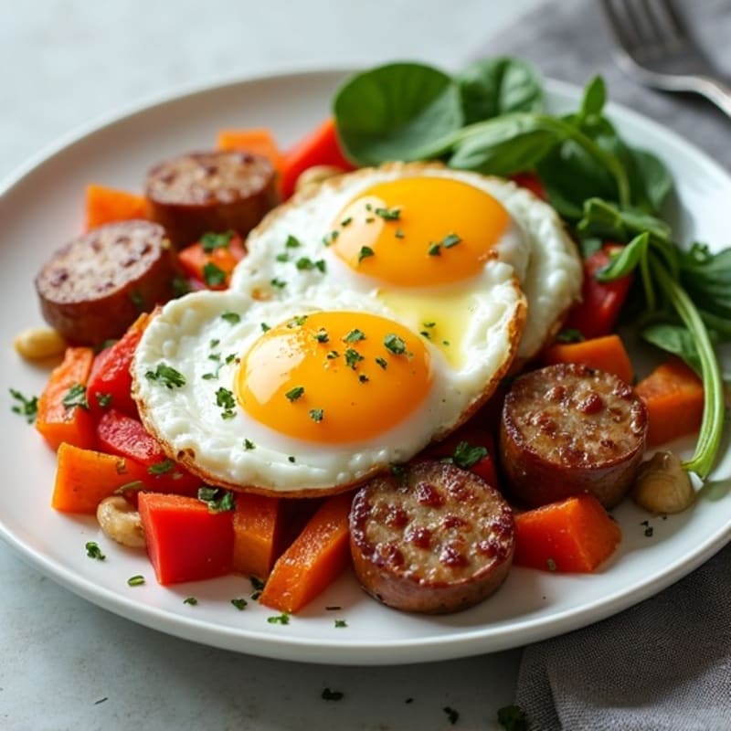 Protein-Packed Sweet Potato Hash Breakfast Skillet