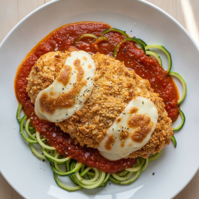 Baked Chicken Parmesan with Marinara