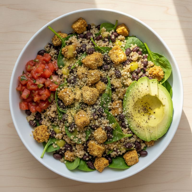 Quinoa and Black Bean Power Bowl