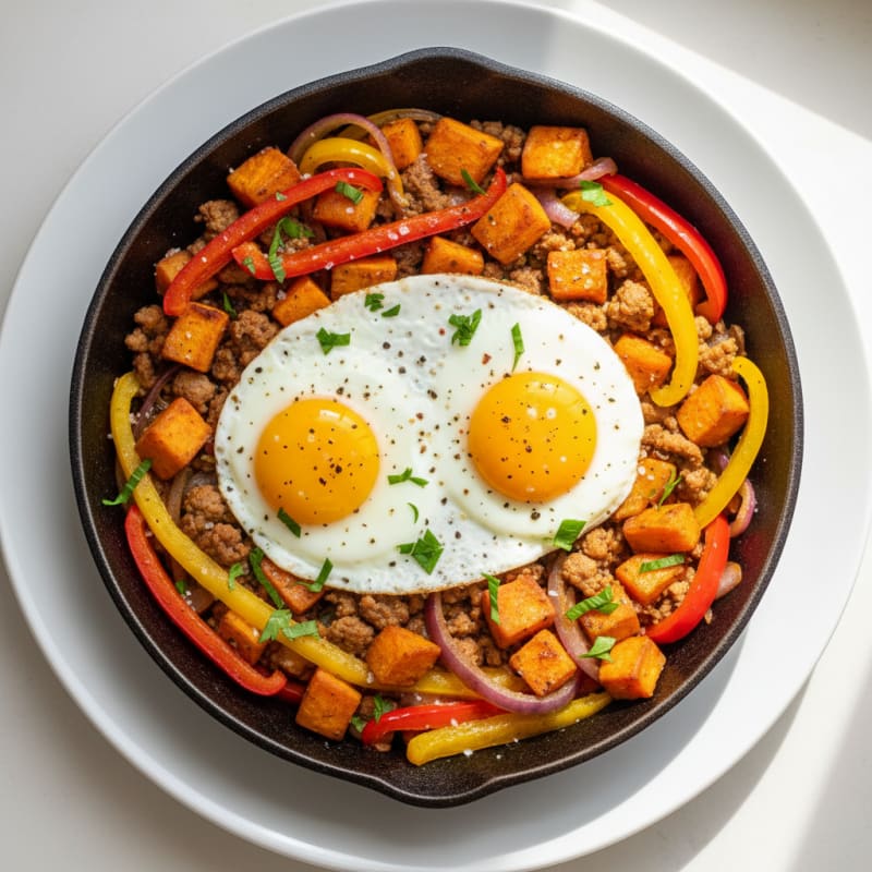 Hearty Grand Slam Breakfast Skillet