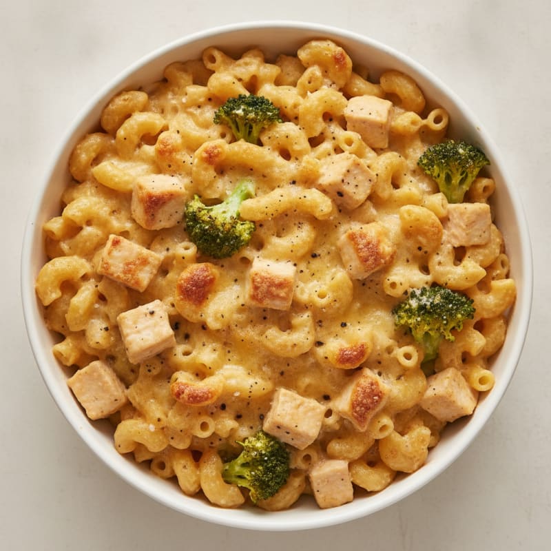 Gruyere White Cheddar Macaroni Bake