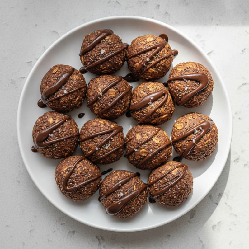 Chocolate Peanut Butter Protein Bites