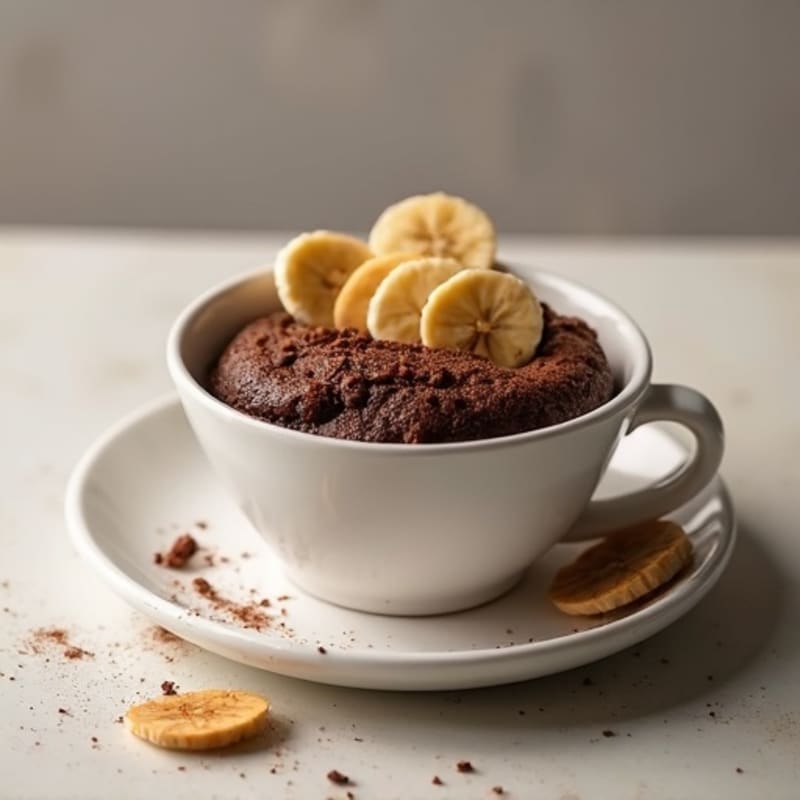 High-Protein Chocolate Fudge Mug Cake