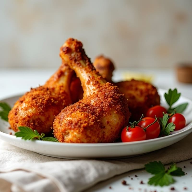 Smoky Paprika-Crusted Chicken Drumsticks