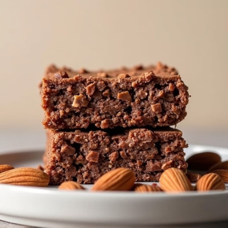 No-Bake Chocolate Almond Protein Bars