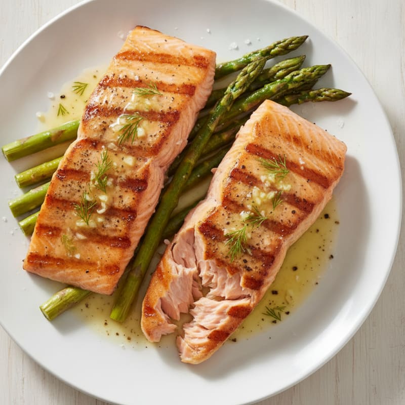 Lemon Herb Grilled Salmon