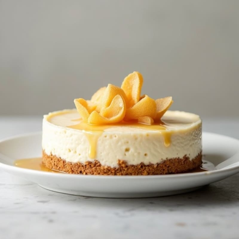 Creamy Greek Yogurt Protein Cheesecake