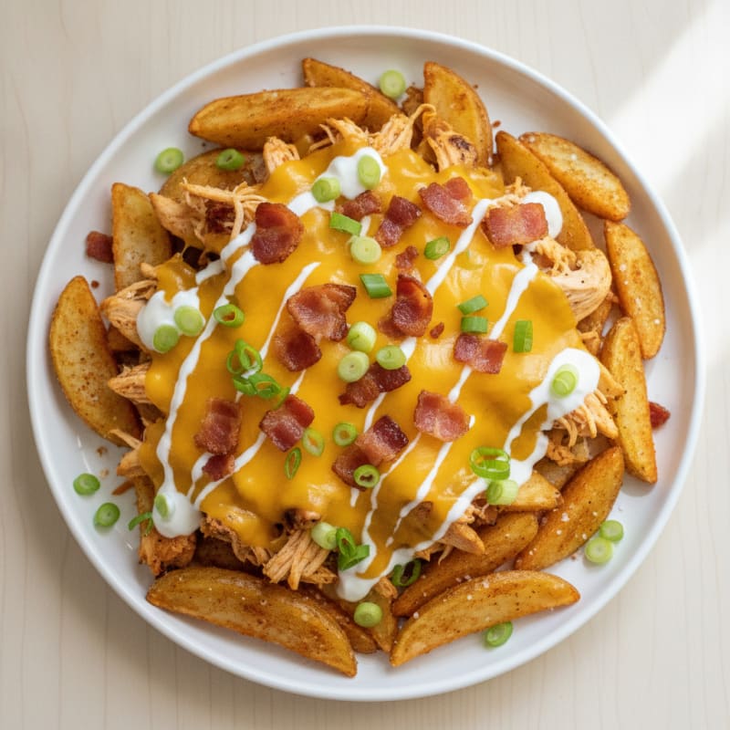 Loaded Bacon Cheese Fries