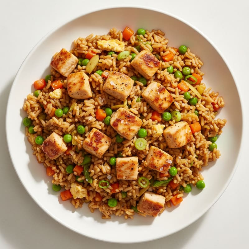 Savory Chicken and Vegetable Fried Rice