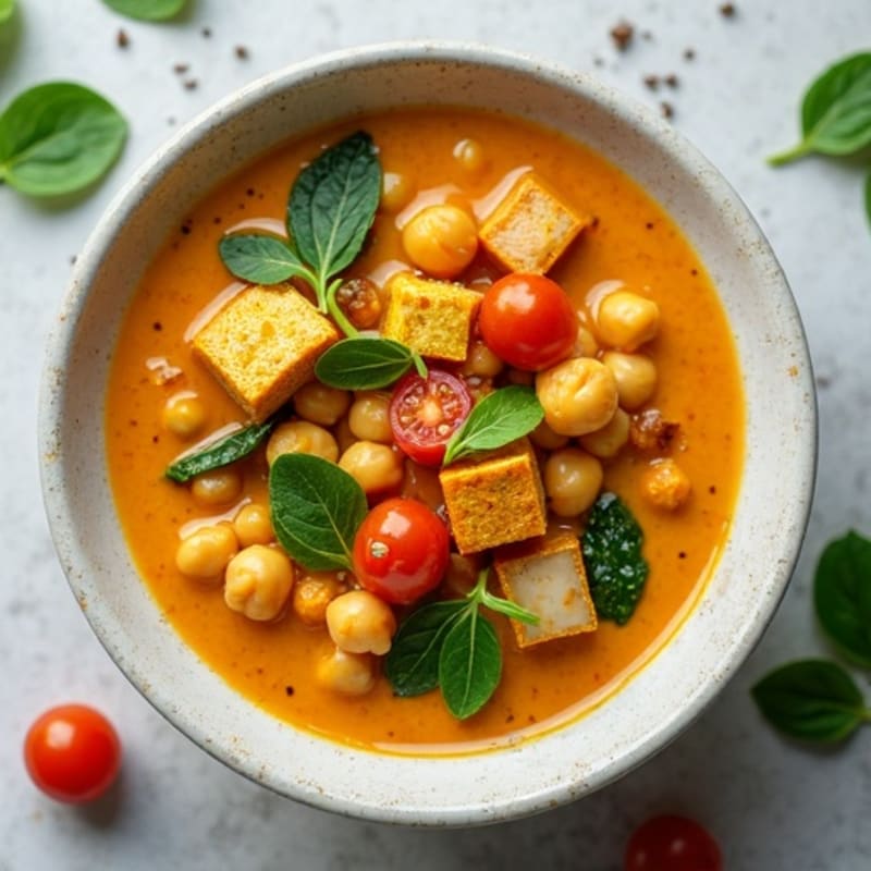 Creamy Coconut Curry Chickpea Stew